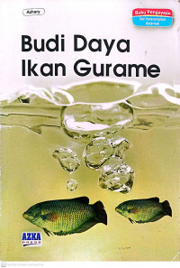 Budidaya Ikan Gurame