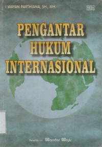 Image of PENGANTAR HUKUM INTERNASIONAL