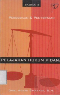 PELAJARAN HUKUM PIDANA