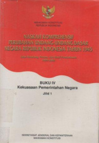NASKAH KOMPREHENSIF PERUBAHAN UUD 1945