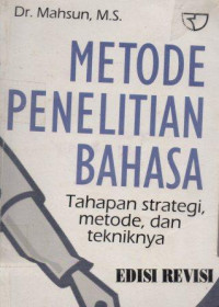 METODE PENELITIAN BAHASA