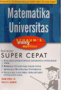 MATEMATIKA UNIVERSITAS