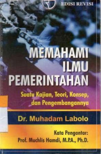 MEMAHAMI ILMU PEMERINTAHAN